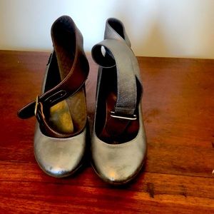 Camper ankle strap heels size 36